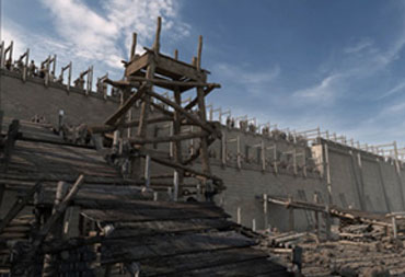 大型紀錄片《帝陵》建造類三維動畫