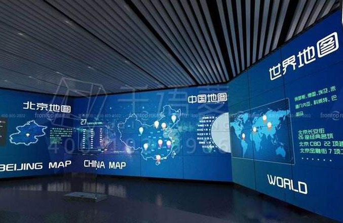 電子沙盤三維展館展廳